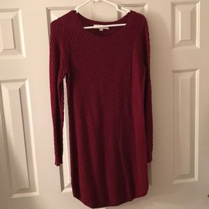 LOFT long sleeve sweater dress